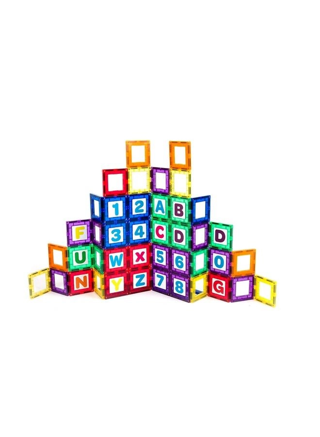 Magnetic Tile Building Set - 36 pcs