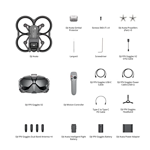 Avata - 4K + FPV Goggles V2-Classic