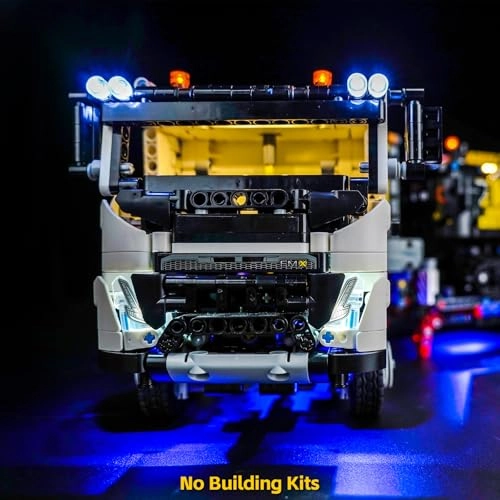 LED Light Set - Copper for LEGO Volvo FMX Truck 42175