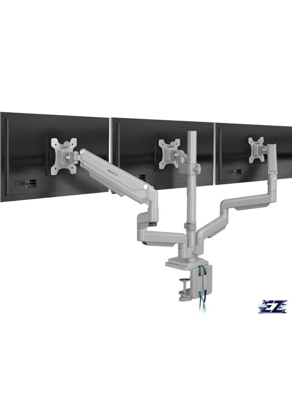 Triple Monitor Desk Mount - 3 32 Inches 75x75mm 100x100mm