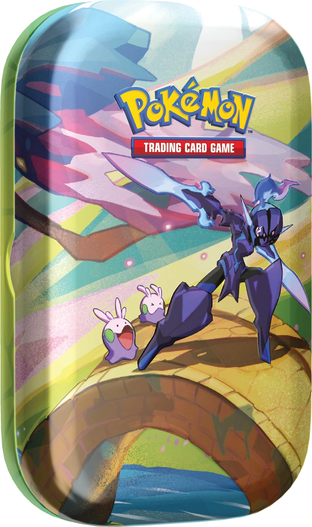 Pokmon Vibrant Paldea Mini Tin - Ceruledge & Goomy 2 Booster Packs
