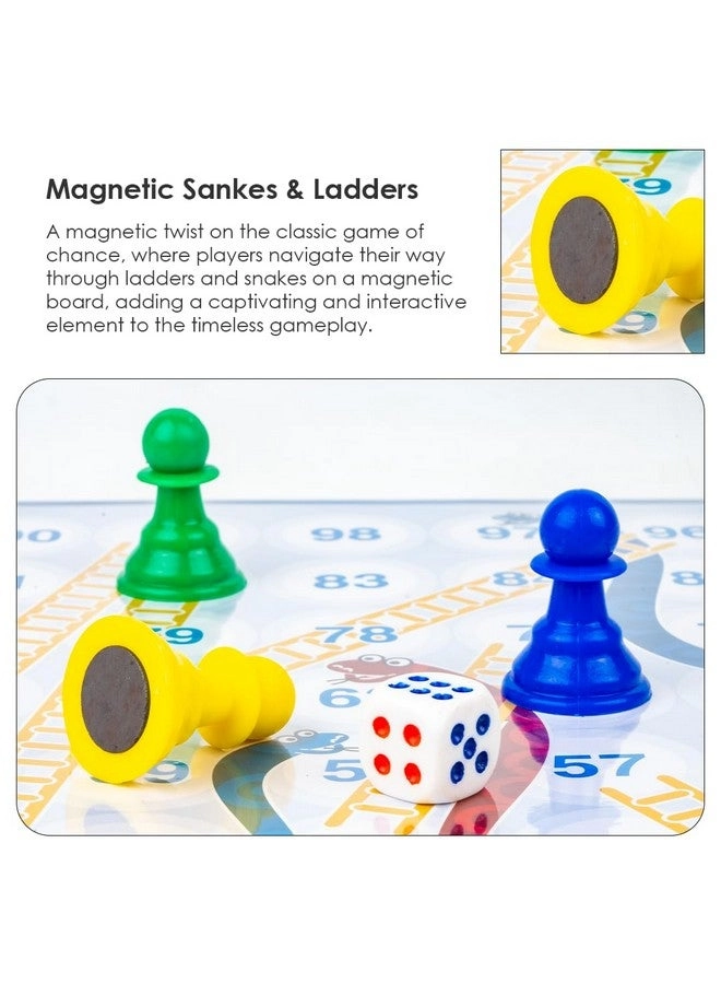 Snakes and Ladders - Magnetic Travelling + Ludo