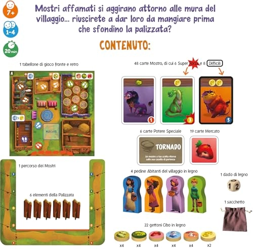 Hungry Tin Game - 3 years and up Italian