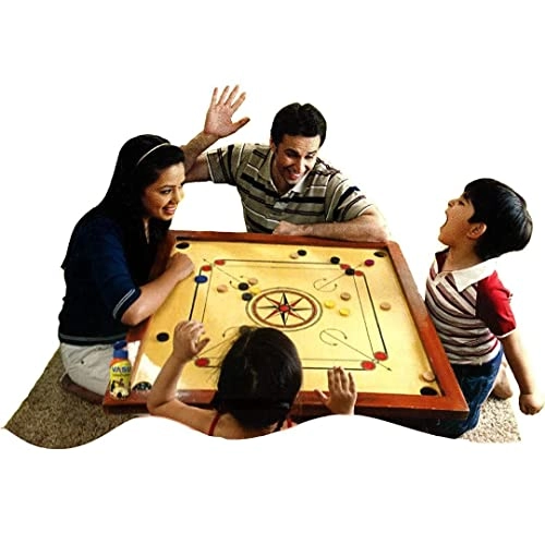 Carrom Board Stand - Heavy-Duty Iron Adjustable Height Foldable