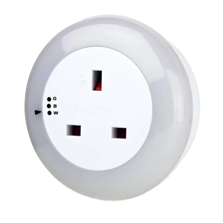 Sensored Color-Changing Night Light - BS plug
