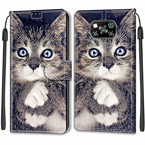 Wallet Case for Xiaomi POCO X3 NFC - Faux Leather, Thermoplastic Polyurethane