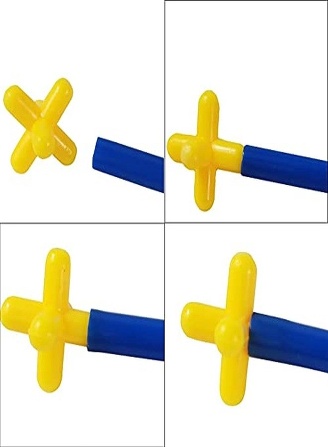 Hexa Building Blocks - 90 pcs Hexagon Block, 85 pcs Pipe Block