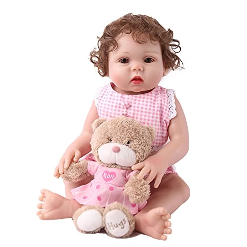 Reborn Baby Doll - 18 Inch 45cm Soft Vinyl Girl