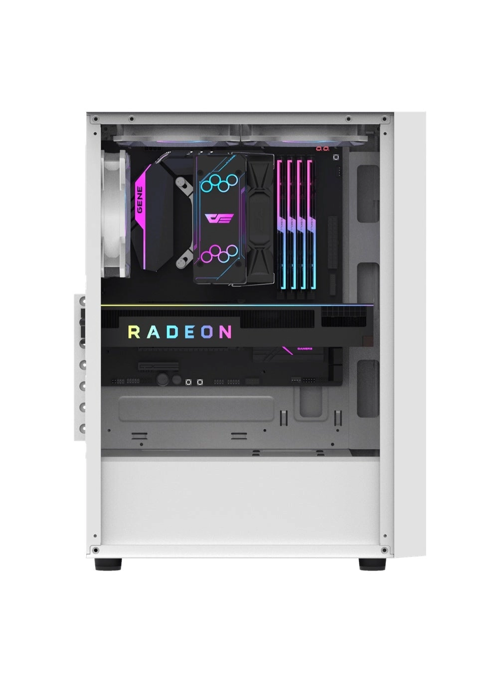 darkFlash DB330M - Tempered Glass Side Panel Mid Tower