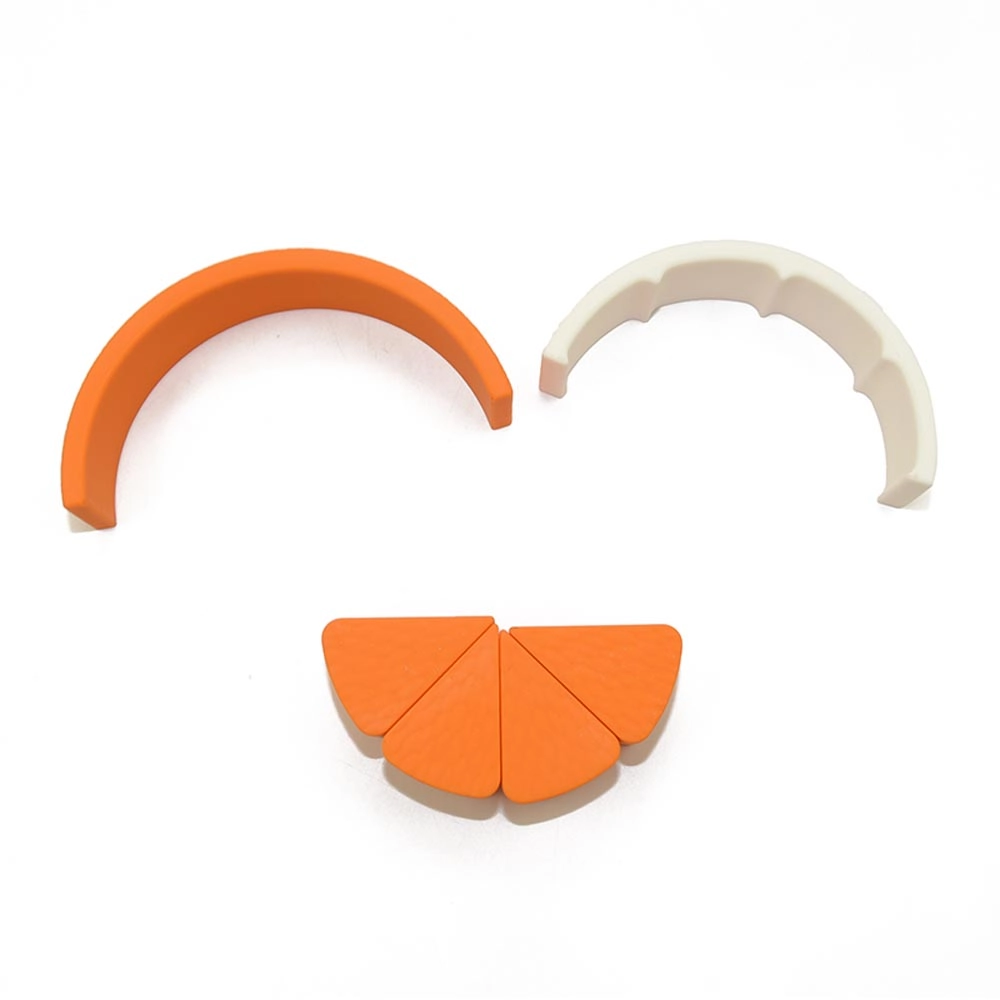 Orange Stacker - Suitable for 6 months up to 3 years 6pc