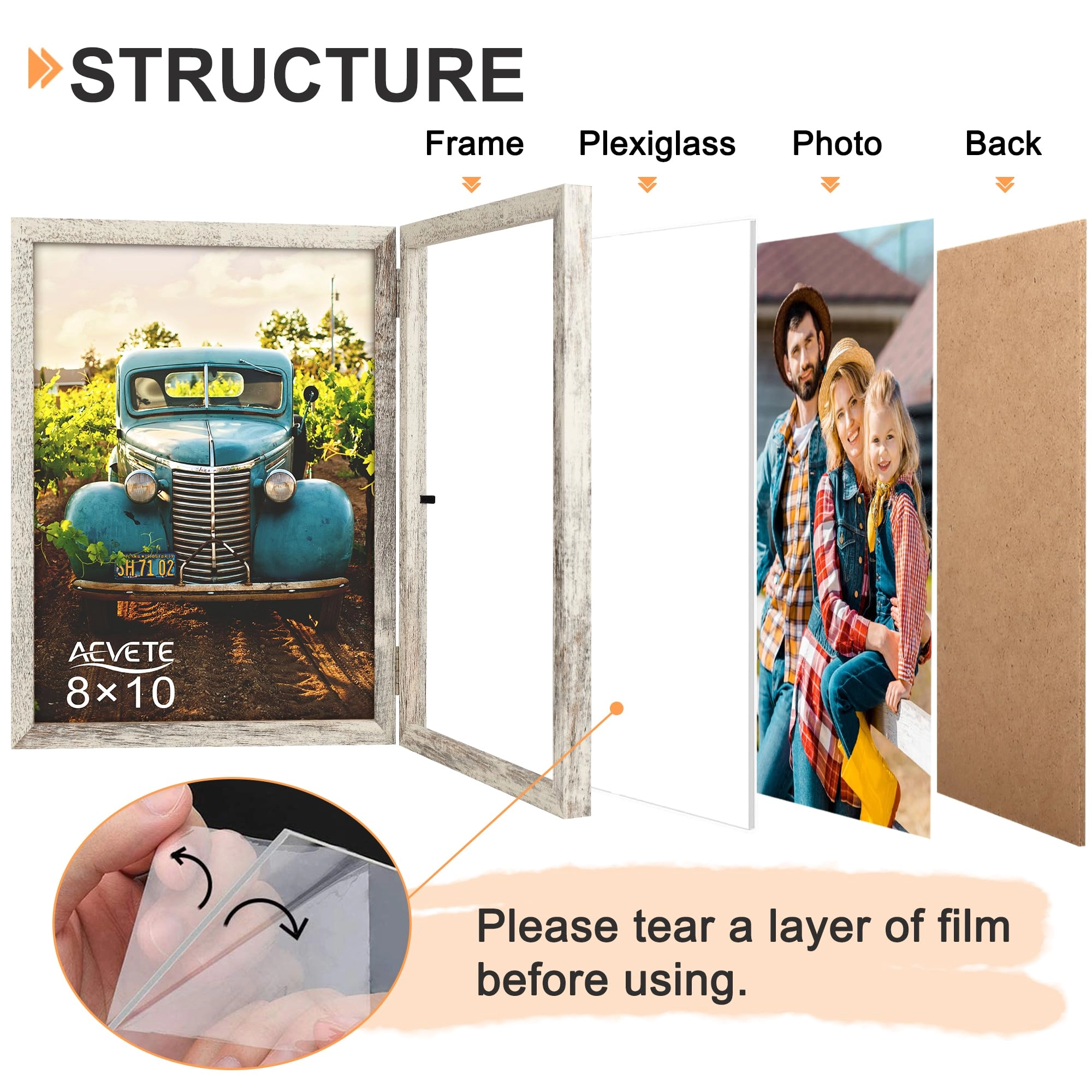 Double Picture Frame - 8x10 2