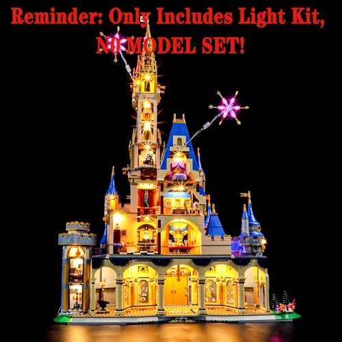 Disney LED Lighting Kit for 43222 Disney Castle - Architecture