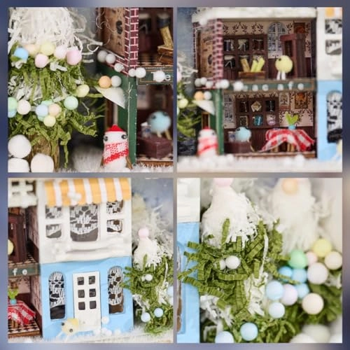 Miniature Wooden Dollhouse Furniture Kit - Creative Room 1:24