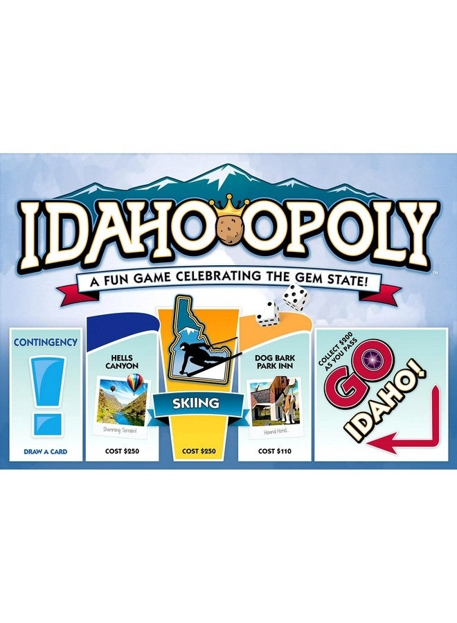 Late for the Sky Idaho-Opoly: State Themed Family