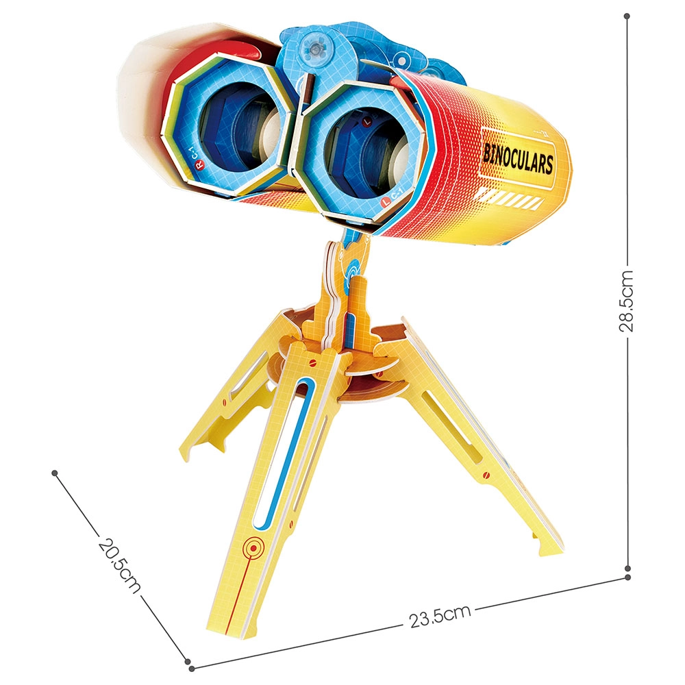 National Geographic Binoculars 3D Puzzle (527-DS1083H) - 49 pcs