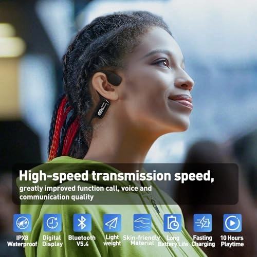 Bone Conduction Swimming Headphones Wireless Headphone