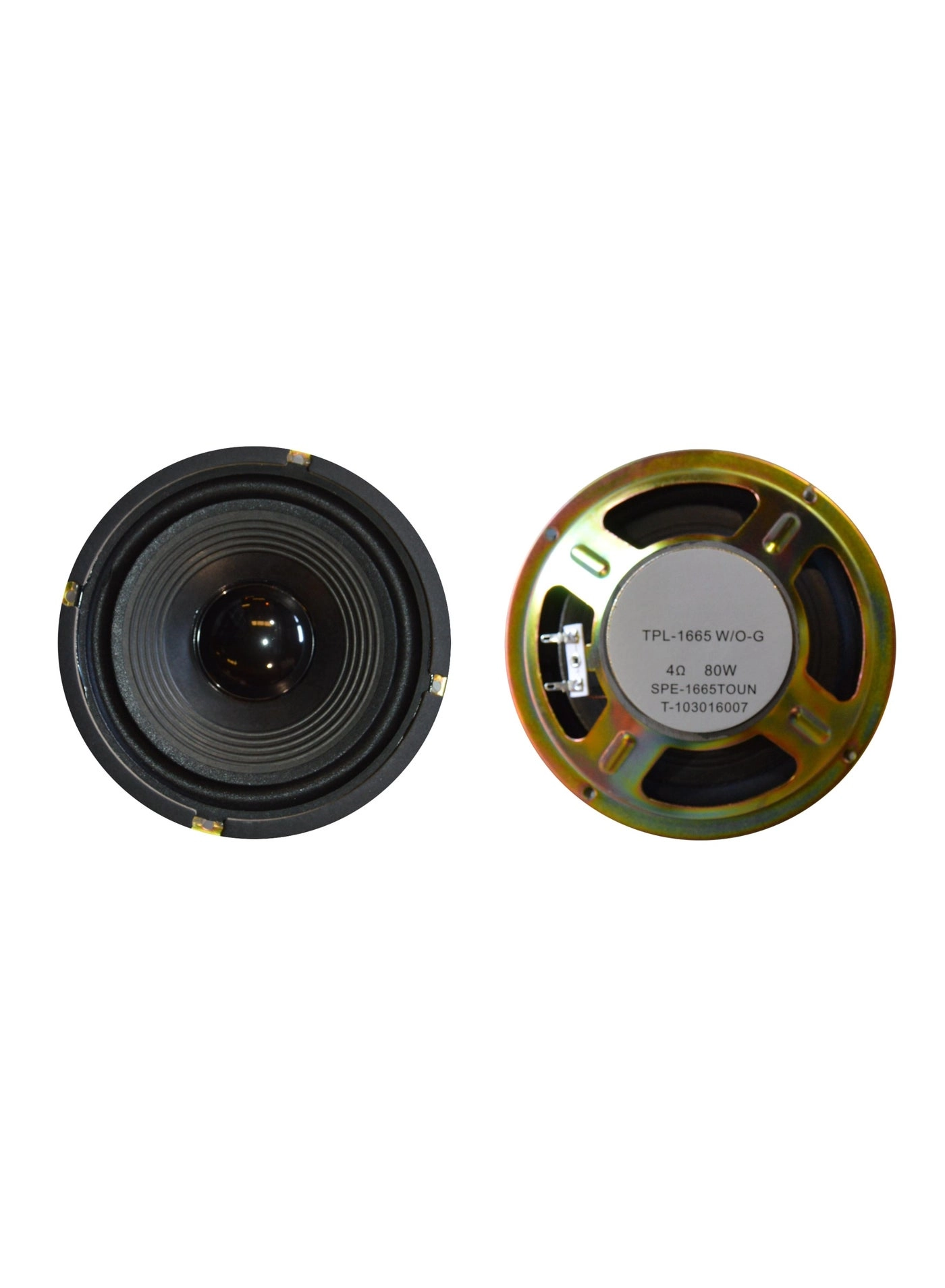 Al Khateeb Universal Car Dual Cone Cars Speaker - 6.5"