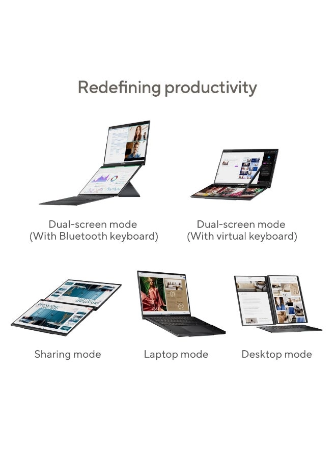 Zenbook DUO UX8406CA - 14'' Core Ultra 7 255H 32GB DDR5 1TB SSD