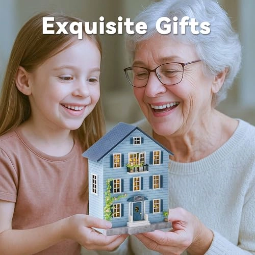 Dollhouse Miniature DIY House Kit - Creative Room 1:100