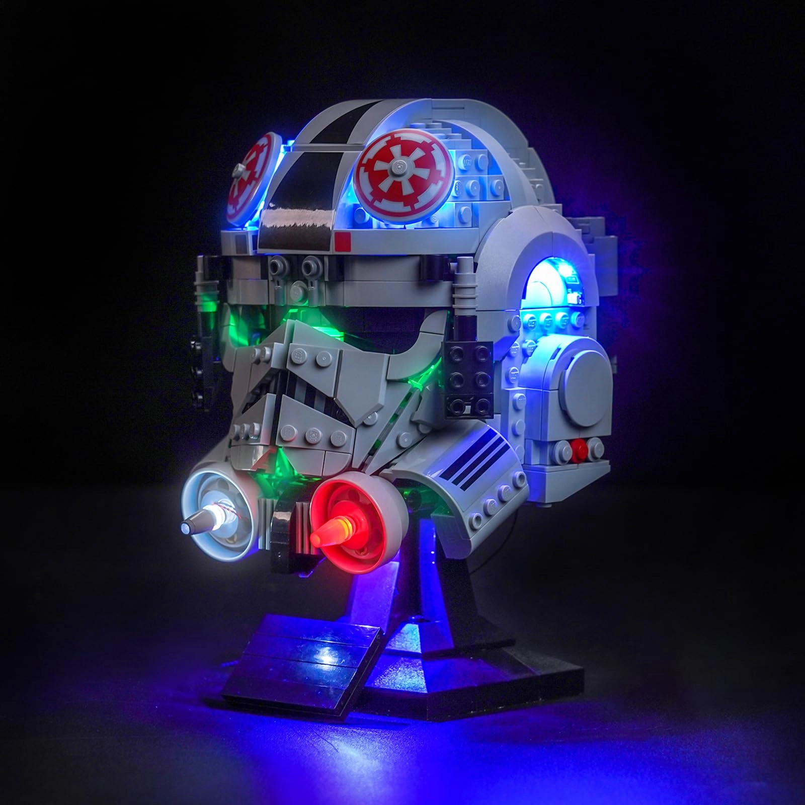 BrickBling Light Kit for LEGO 75429 AT-AT Driver Helmet - Copper Line