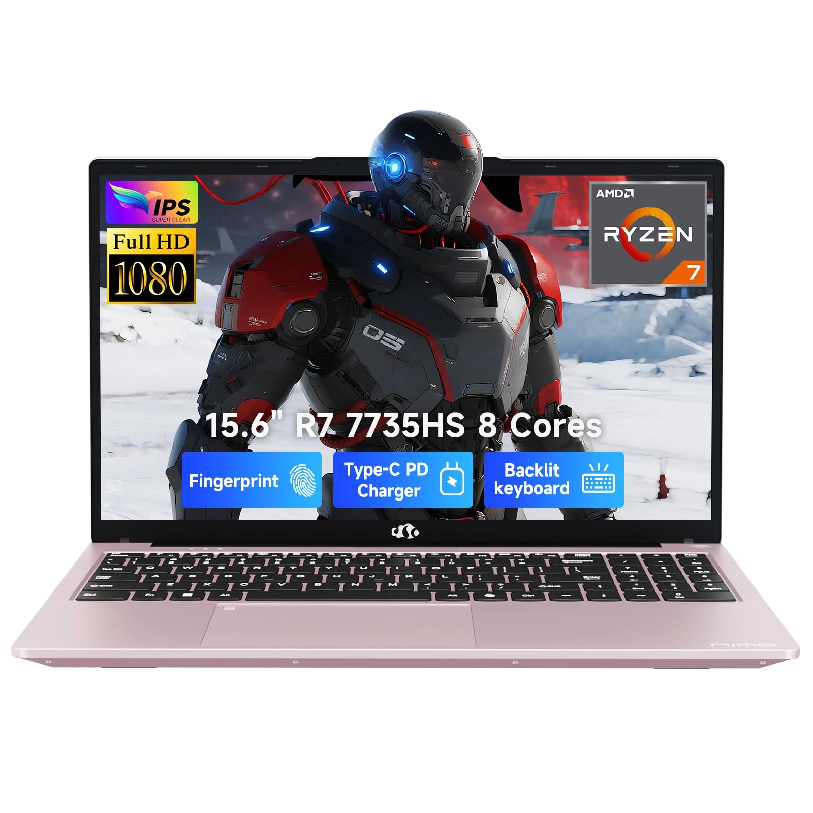 N159B - 15.6'' Ryzen 7 7735HS 16GB DDR5 1TB SSD