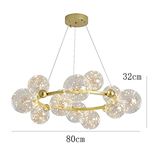 Magic Bean Molecule Chandelier