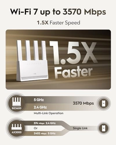 WR3600E - 3600 Mbps Wi-Fi 7