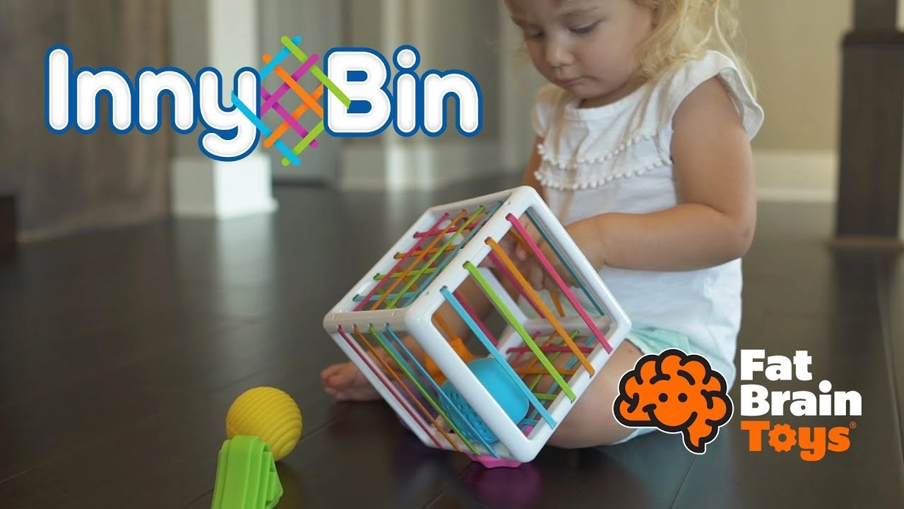 InnyBin - Suitable for 10 months & above six chunky shapes