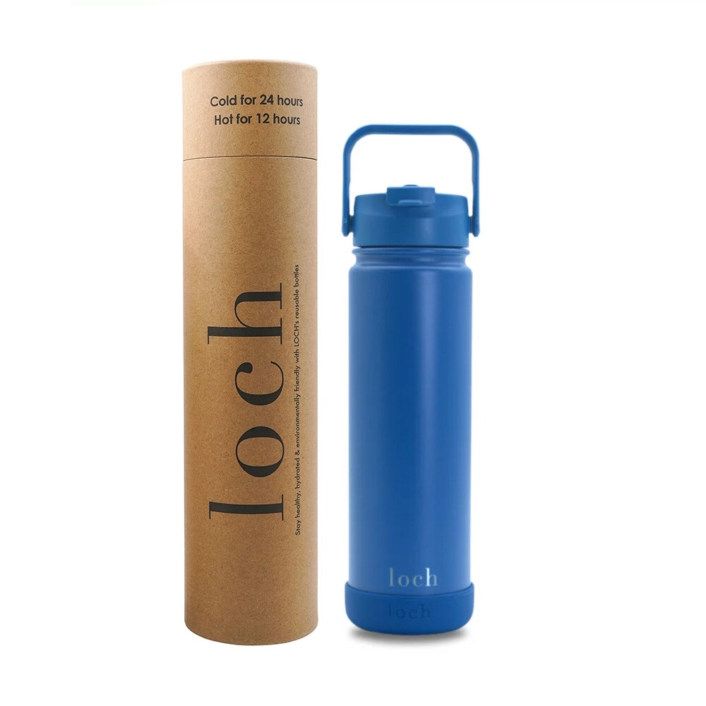 Water Bottle - 2-in1 Straw Lid 650 ml