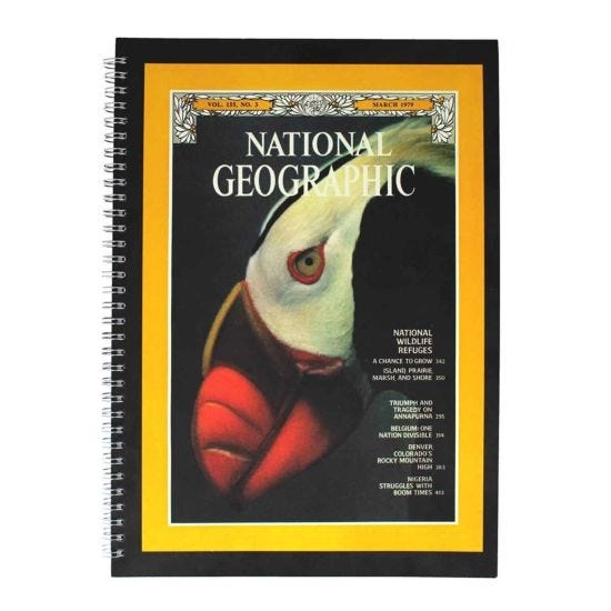 National Geographic Notebook A4 Spiral - Lined