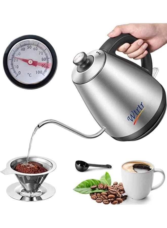 Easy Life Gooseneck Pour Over Electric Kettle