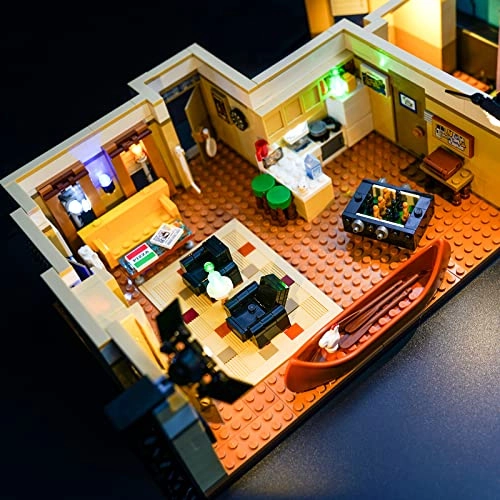 Led Lighting Kit for The Friends Apartments - Compatible with 10292