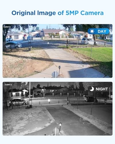 PoE Security Camera System - 6 cameras 8 channels 5MP