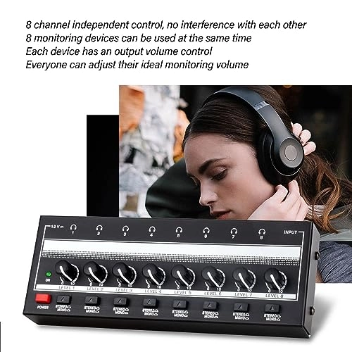 8-Channel Headphone Amplifier
