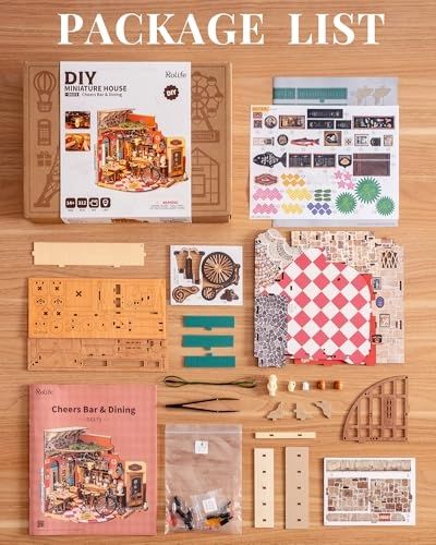 Cheers Bar - DIY Miniature House Wood