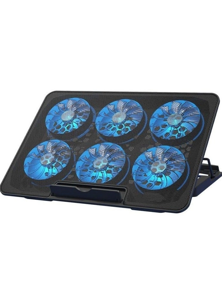 Green Tiger Laptop Cooling Pad - 6 piece(s) 12-17 inch