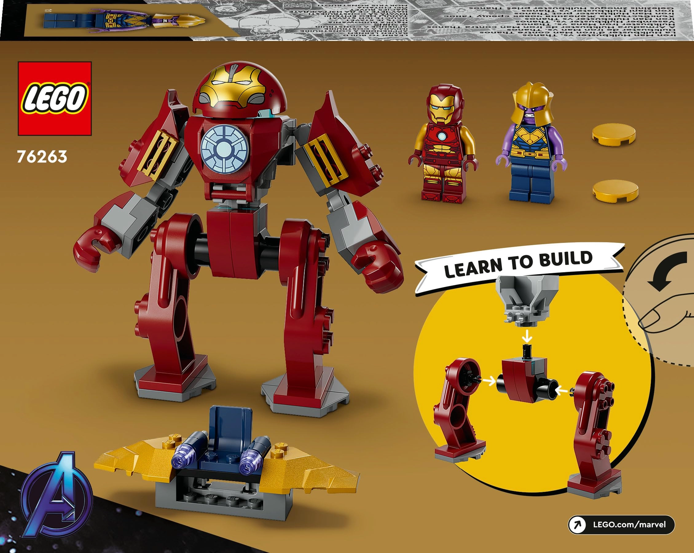 Marvel Iron Man Hulkbuster vs. Thanos
