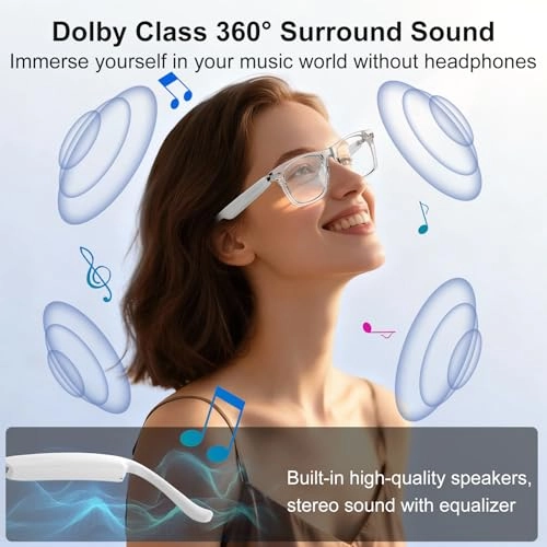 Ai Smart Glasses - Chat GPT Bluetooth Translation