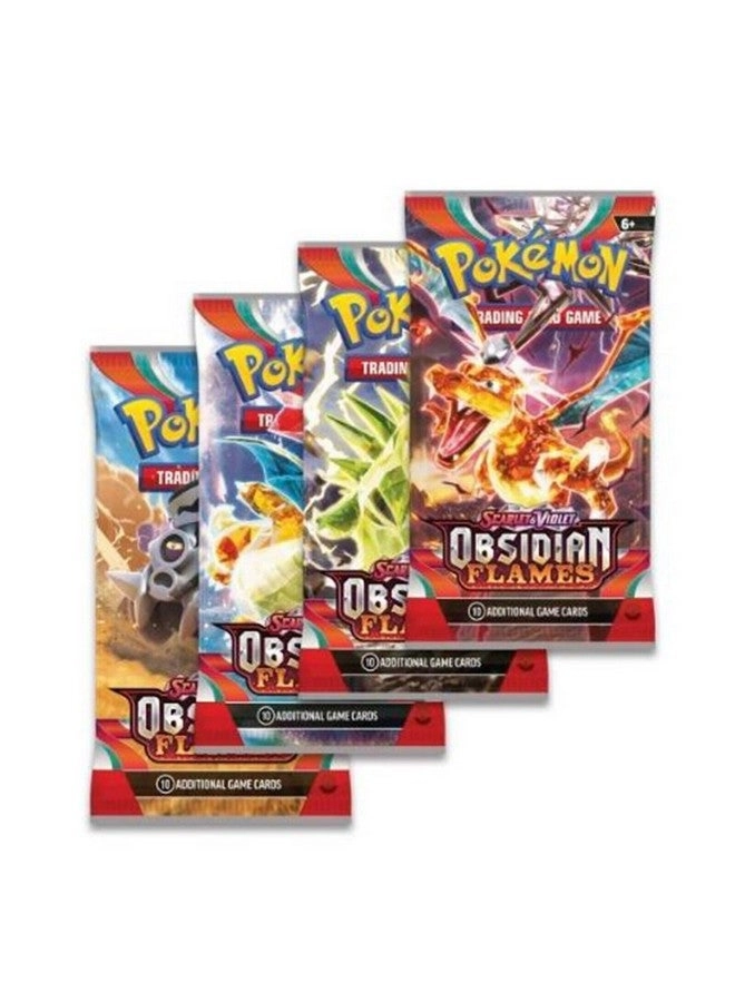 Obsidian Flames Booster Pack - 4pcs