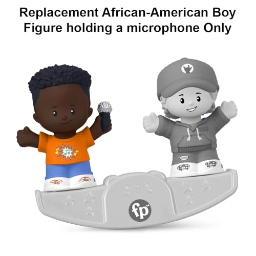 Little People Playground Playset HXH06 - African-American Boy (HXH06BOYMICB)