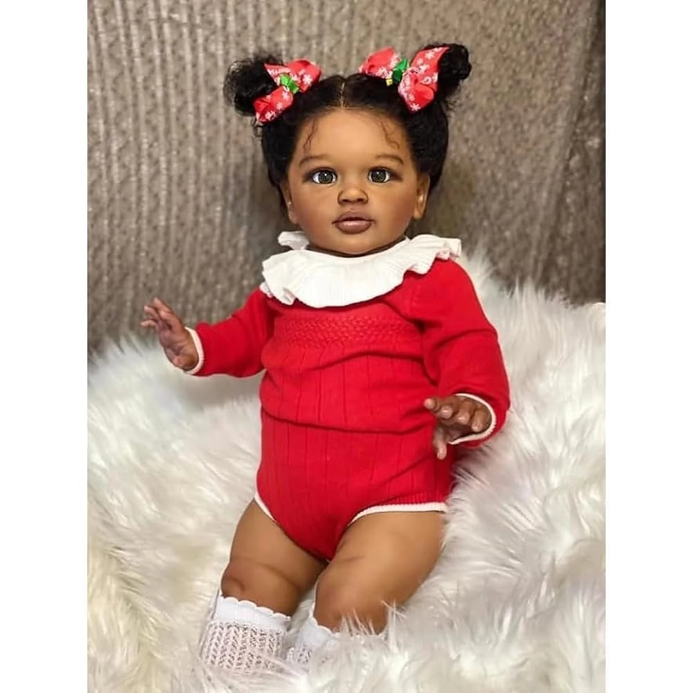 Pippa Reborn Baby Doll - 26 Inch African American Ages 3+