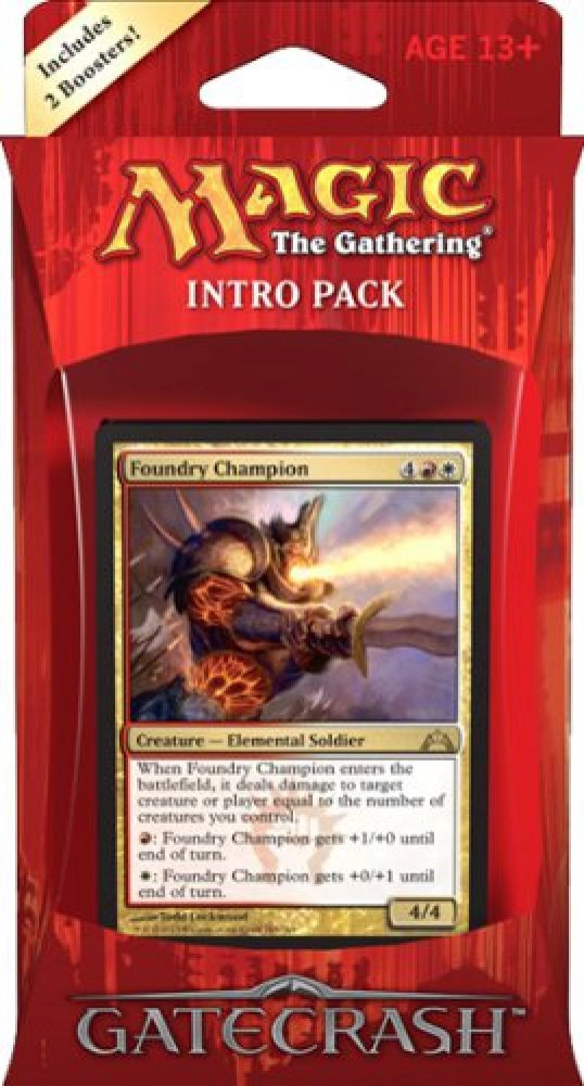 Magic: the Gathering Gatecrash Intro Pack: Boros Battalion - 60-card deck 15-card booster pack
