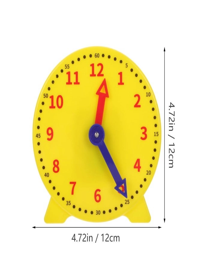 Student Learning Clock - 4.72 Inch Interactive Time Learning Tool