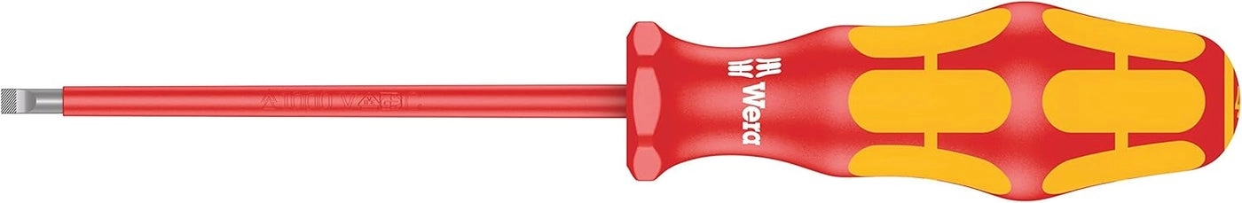 Wera 160 i Insulated VDE Slotted Screwdriver 1.2 x 6.5 x 150mm