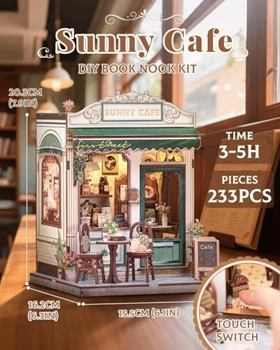 Book Nook Kit - 199 pieces LED Lighting