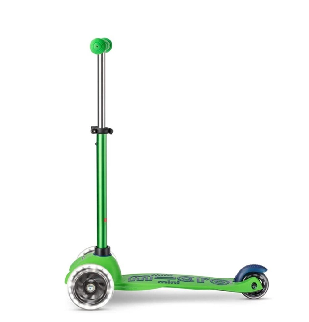 Mini Deluxe 3-Wheel Kick Scooter – 120/85 mm LED