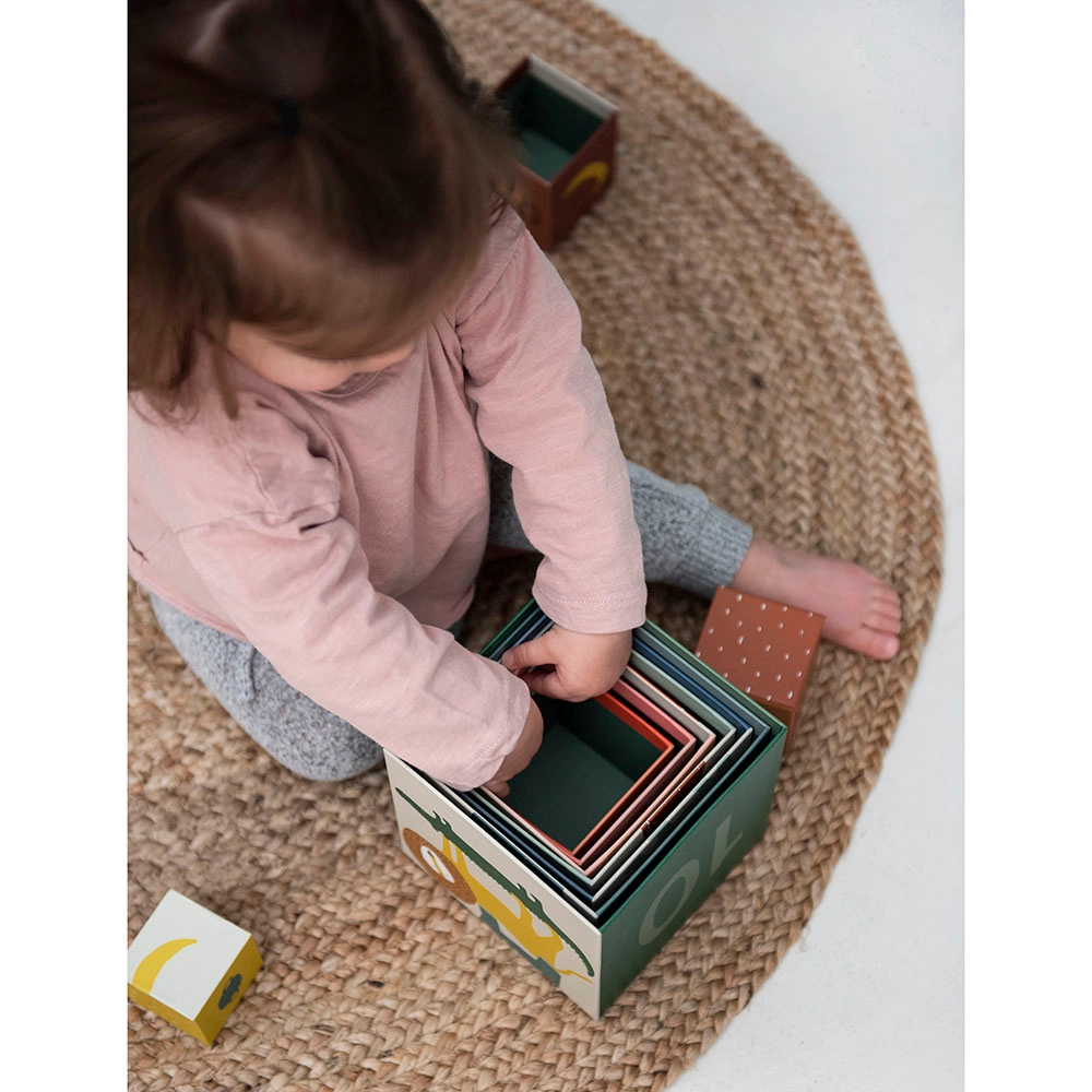 Stacking Blocks - Suitable for 12 months and above 10 pcs