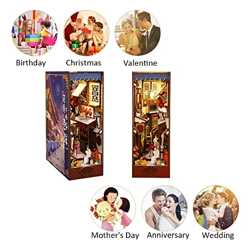 3D Wooden Book Stand Puzzle - 1：24