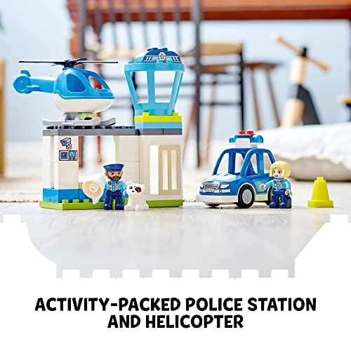 Town Police Station & Helicopter (10959)