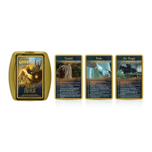 Lord of the Rings Quiz - 500 questions 100 cards (German)